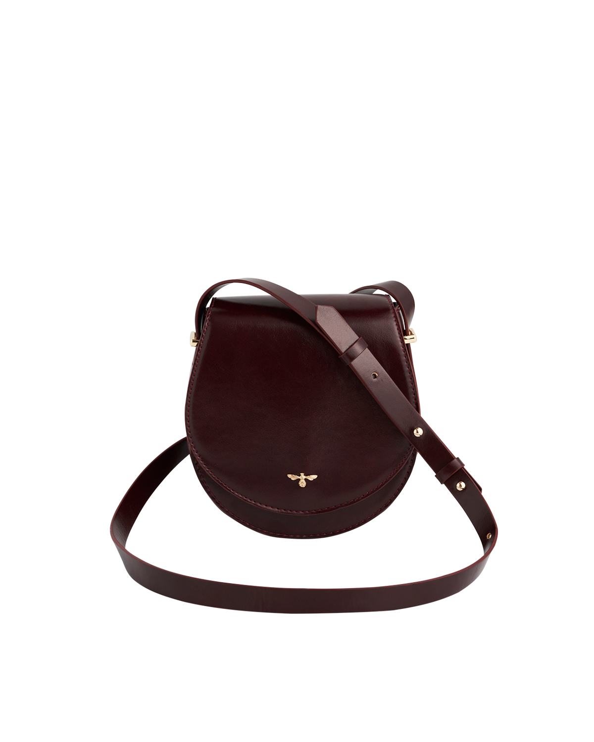 fable-england-cherry-red-saddle-bag-satteltasche-lack-kirschrot image 1