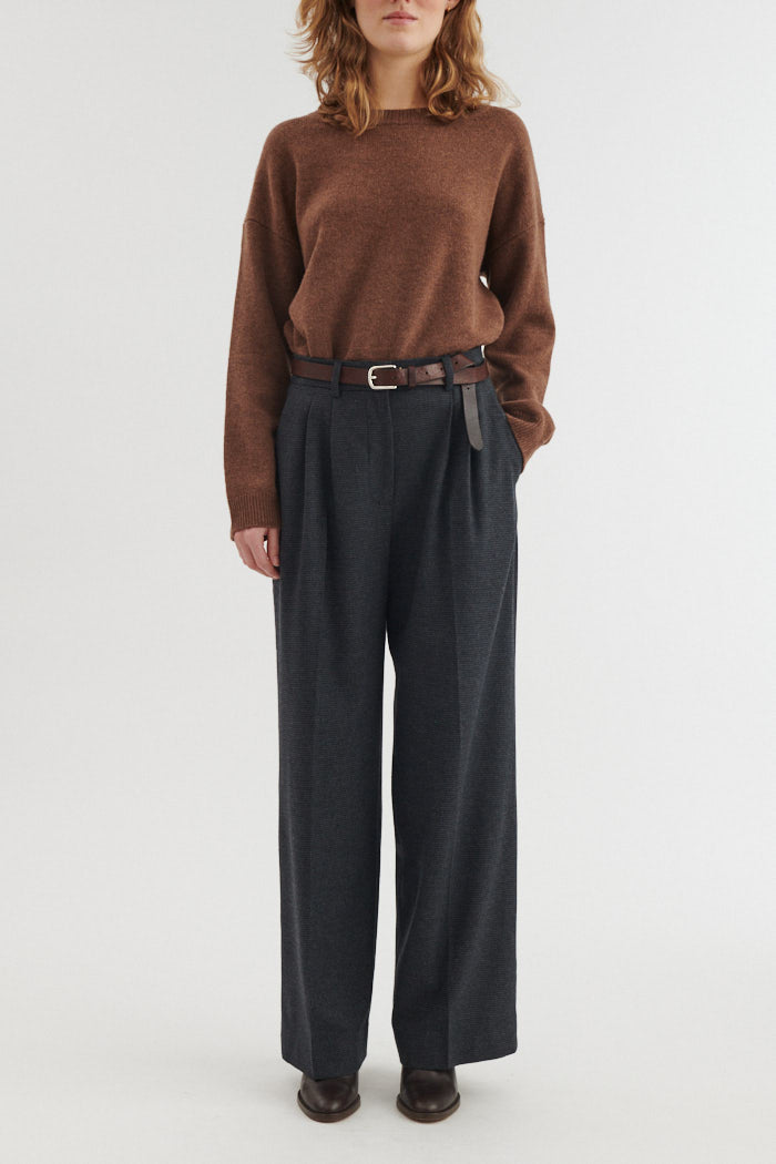 basic-apparel-marjo-pants-stoffhose-blackened-pearl image 1
