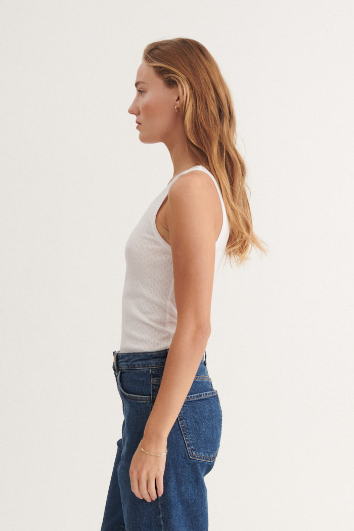 basic-apparel-arense-tank-white-bio-top-slim-fit image 2
