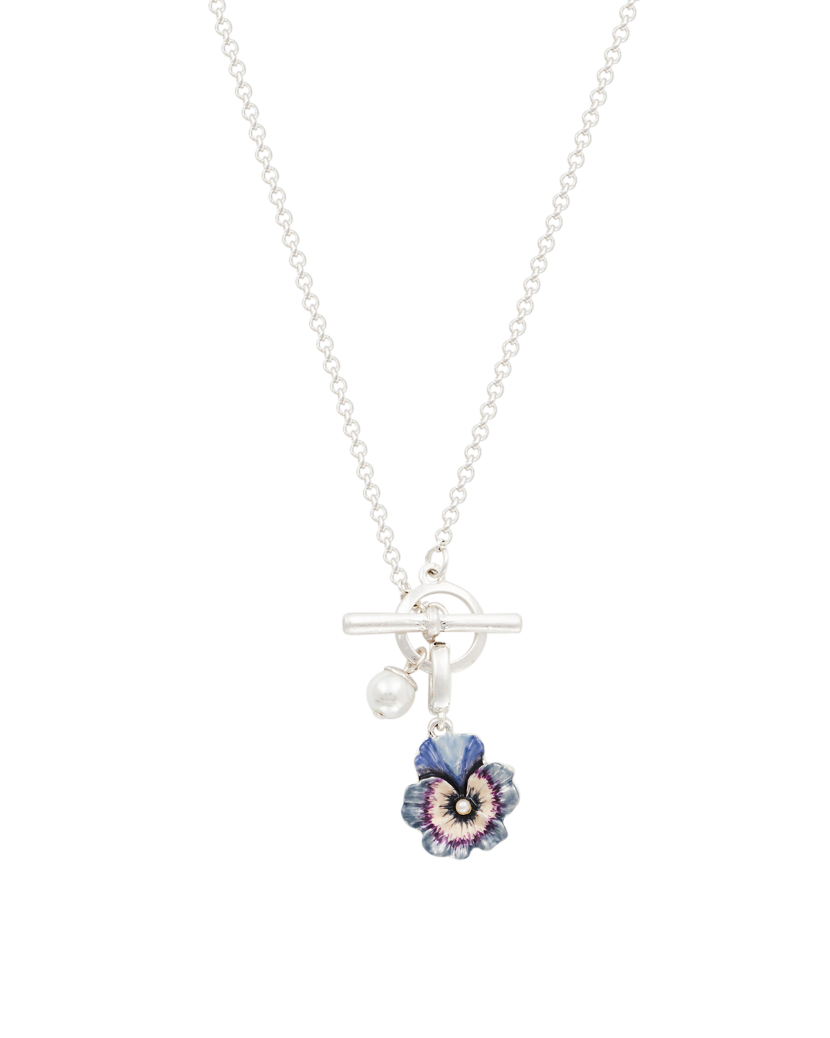 fable-england-pansy-schmuckset-silber-perle-kette-armband image 7