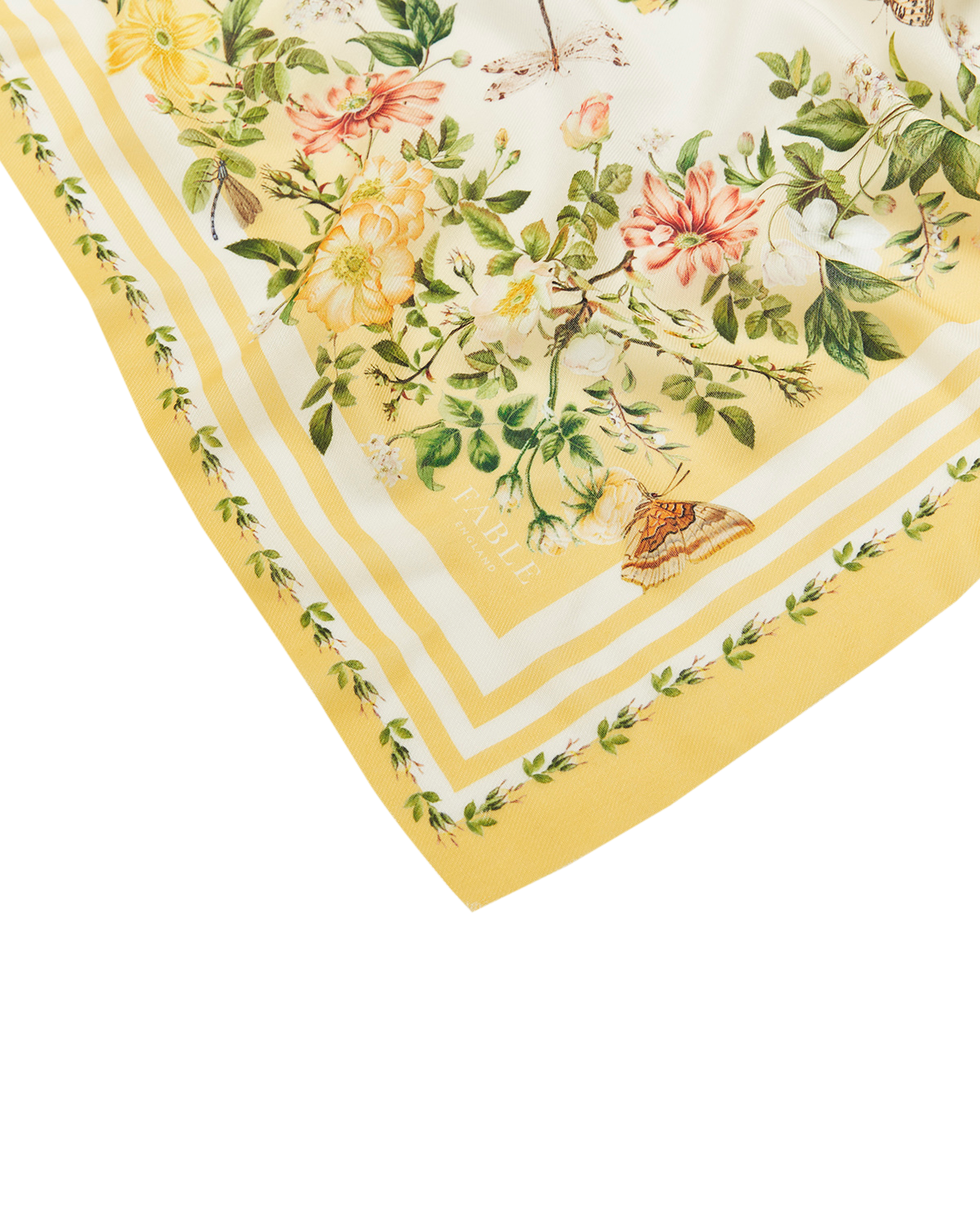 fable-england-cybele-square-schal-gelb-blumen-twill image 4