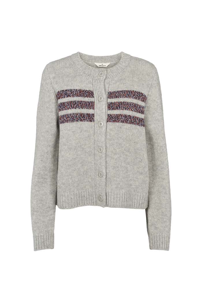 basic-apparel-anche-cardigan-strickjacke-grau-100-wolle image 5