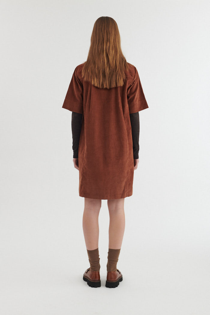 basic-apparel-millu-dress-hemdkleid-tortoise-shell-bio image 3