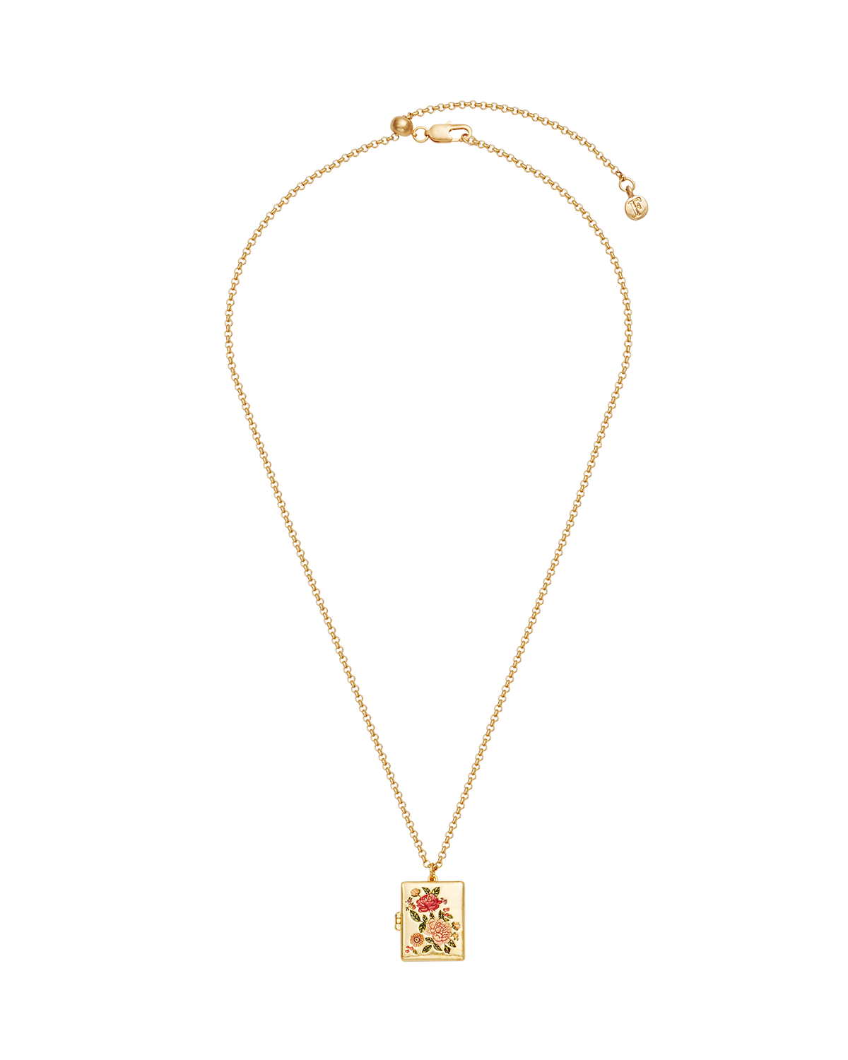 fable-england-jewellery-eve-floral-locket-halskette-gold-medaillon image 3