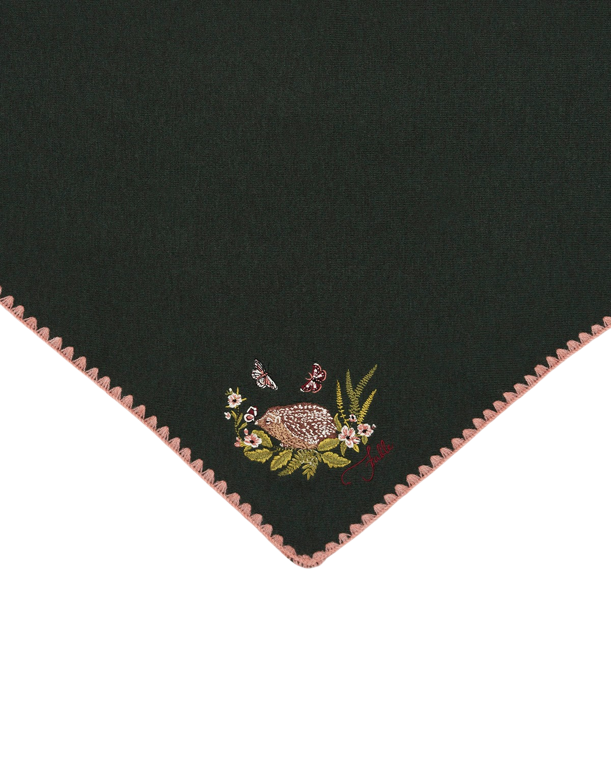 fable-england-hedgehog-dreieckstuch-strick-waldgr-n image 3