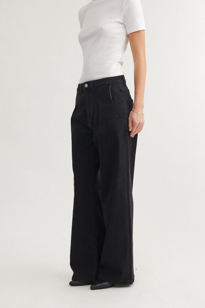 basic-apparel-jen-ba536-12-jeans-black-weites-bein image 3