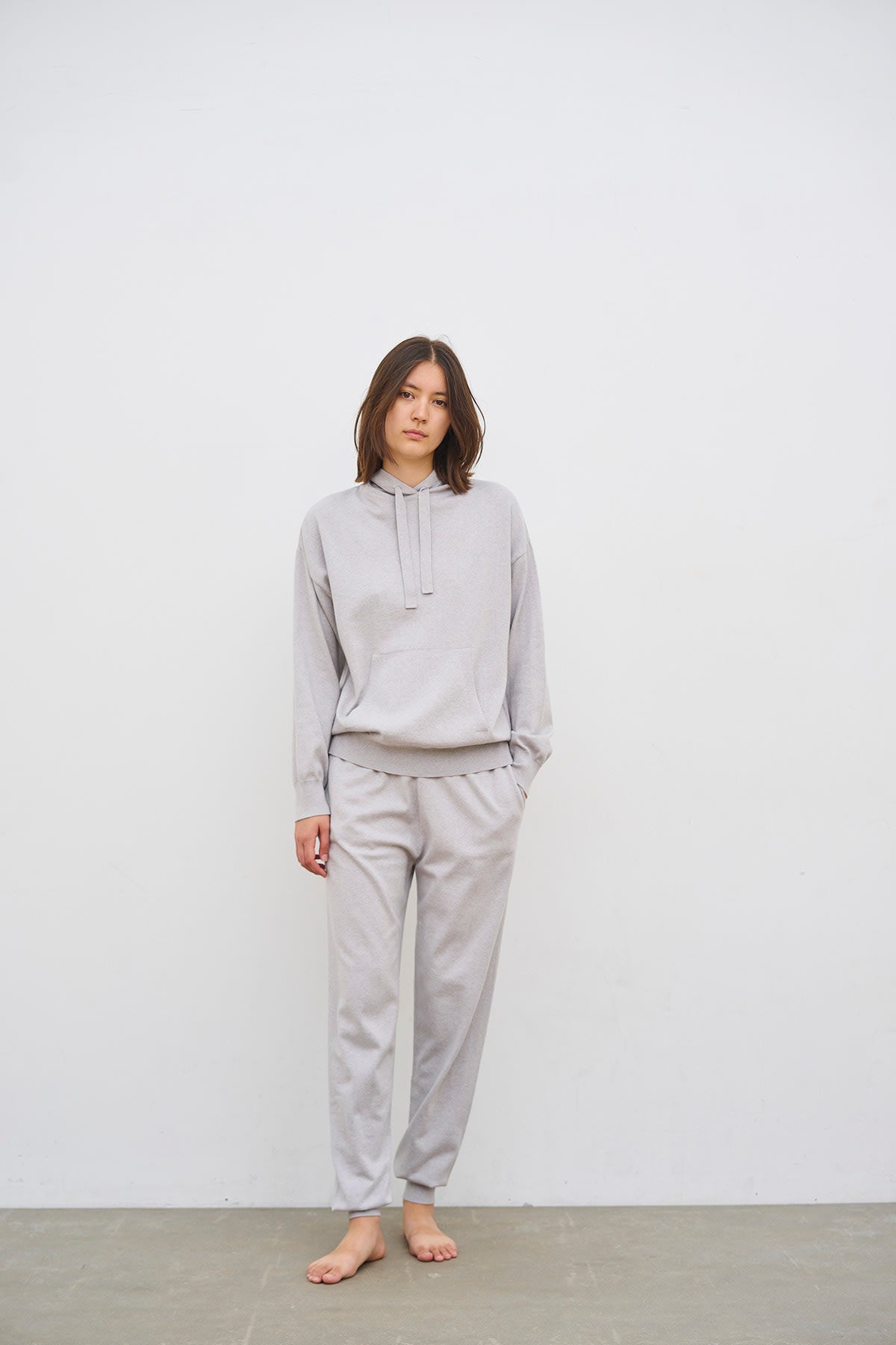 care-by-me-knit-chloe-hoodie-kapuzenpullover-dark-sand-kaschmir image 4