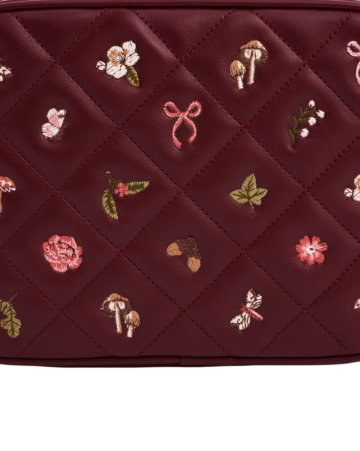 fable-england-alice-orla-camera-bag-umh-ngetasche-burgundy-bestickt image 8