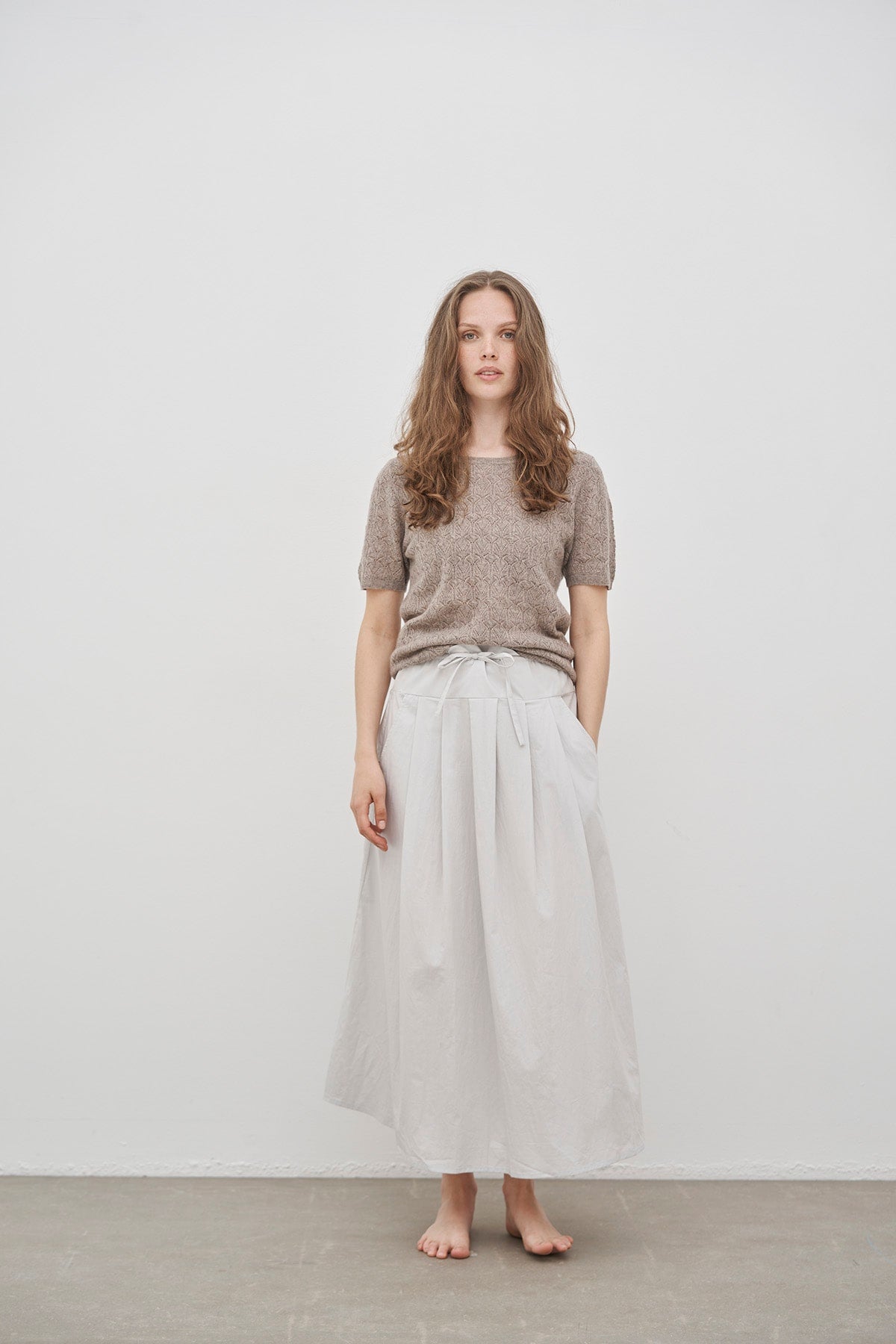 care-by-me-aja-t-shirt-kaschmirshirt-burgund-strickmuster image 5