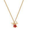 fable-england-english-rose-pearl-toggle-halskette-gold-rot-perle image 3