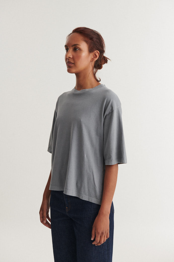 basic-apparel-boni-t-shirt-damen-poppy-seed-bio image 3
