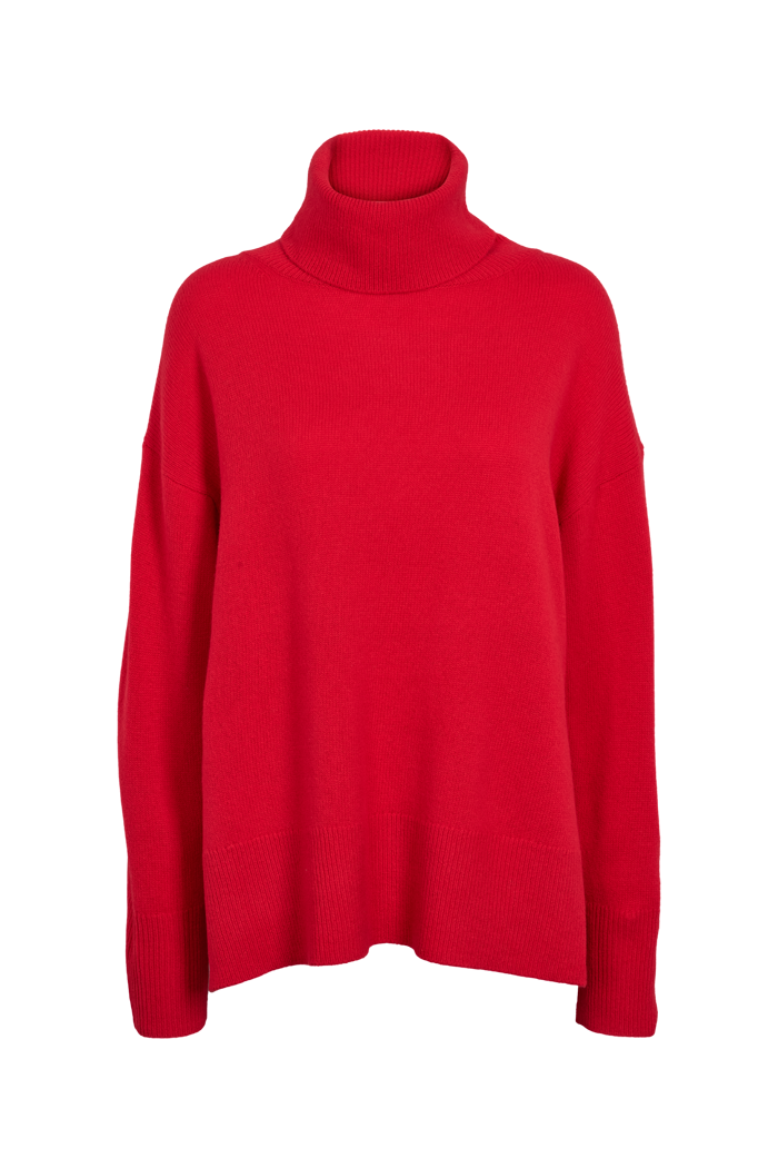 basic-apparel-liz-t-neck-tomato-merino-pullover image 6