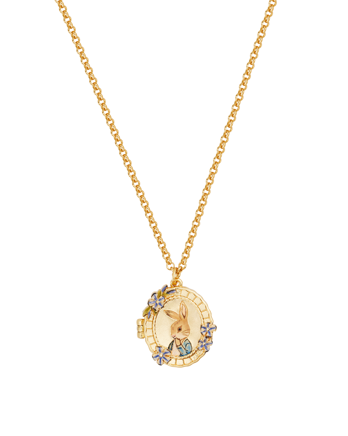 fable-england-peter-rabbit-medaillon-kette-gold image 6
