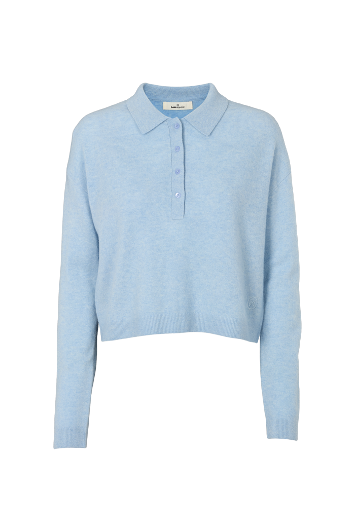 basic-apparel-selem-polo-pullover-hellblau-merinowolle image 4
