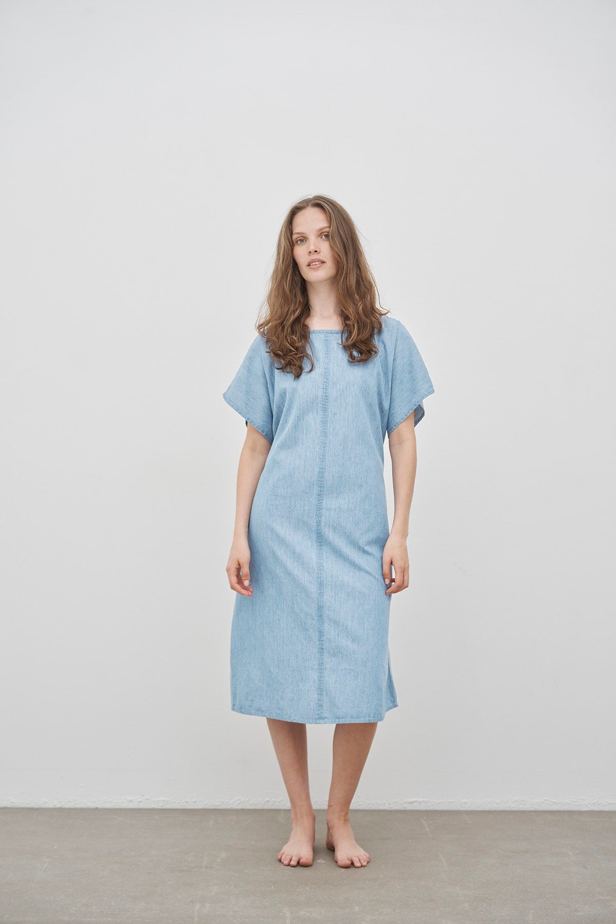 care-by-me-joy-tunic-denim-tunika-bio-baumwolle-dunkelblau image 1