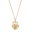 fable-england-p-initial-peony-halskette-gold-spinner image 6