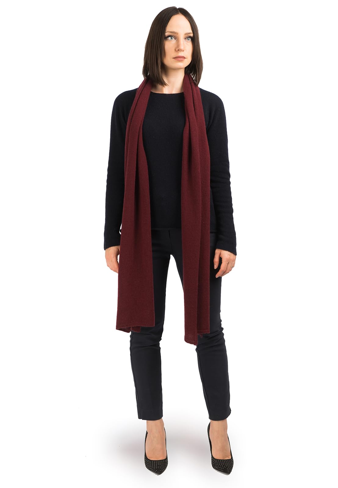 dalle-piane-cashmere-schal-breit-100-kaschmir-braun image 7