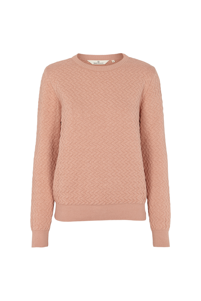 basic-apparel-tea-organic-cotton-cameo-strickpullover-zickzack image 1