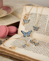 fable-england-blue-butterfly-creolen-blau-emaille-gold image 6