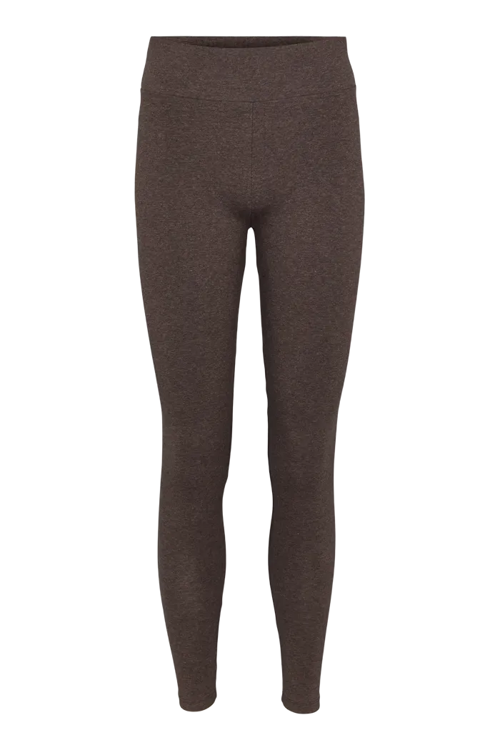basic-apparel-anni-leggings-brown-mel-bio-baumwolle image 1