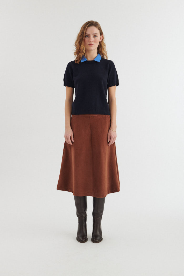 basic-apparel-millu-midirock-tortoise-shell-bio-samt image 5