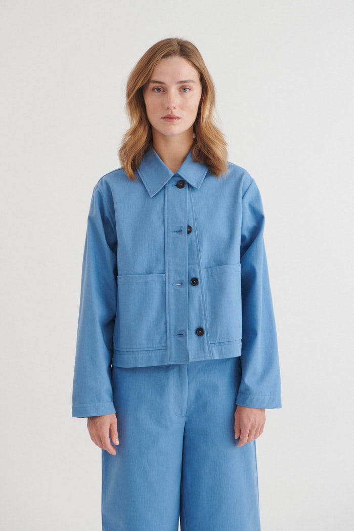 basic-apparel-lilla-jacket-jacke-riviera-bio-baumwolle image 1