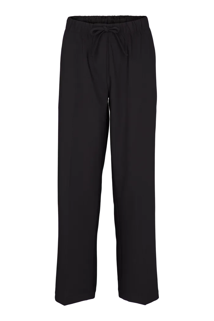 basic-apparel-sage-loose-pants-anzughose-schwarz-weit image 1