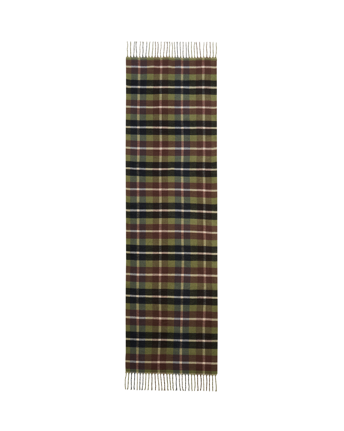 fable-england-scarves-woodland-jacquard-schal-khaki-lang image 4