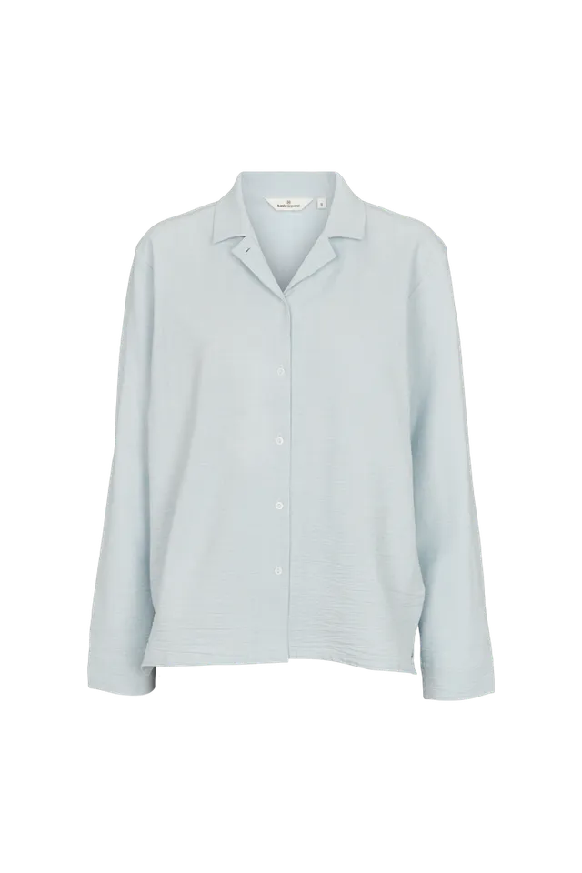 basic-apparel-juna-pyjamahemd-ashley-blue-bio-baumwolle image 1