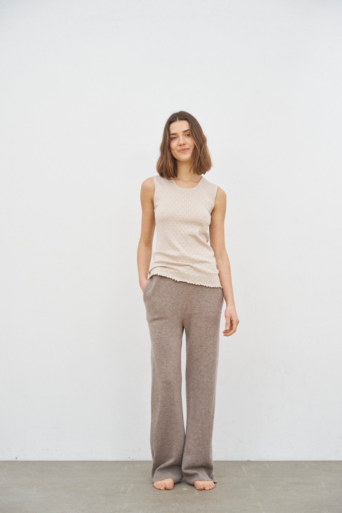 care-by-me-clara-top-damen-schwarz-seide-kaschmir-gr-s image 7