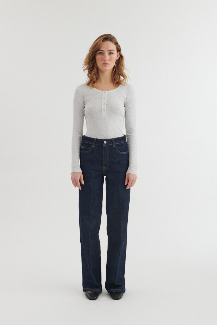 basic-apparel-ludmilla-ls-granddad-shirt-grau-bio-baumwolle image 6