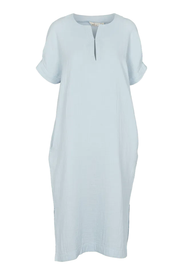 basic-apparel-poppy-dress-kleid-celestial-blue-bio image 1