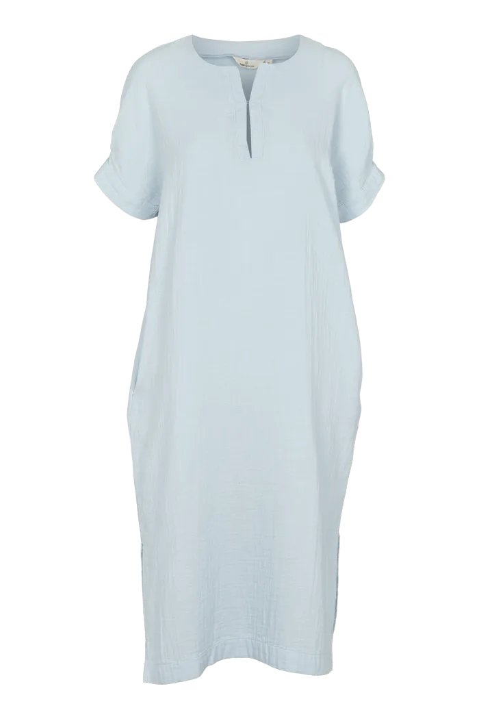 basic-apparel-poppy-dress-kleid-celestial-blue-bio image 1