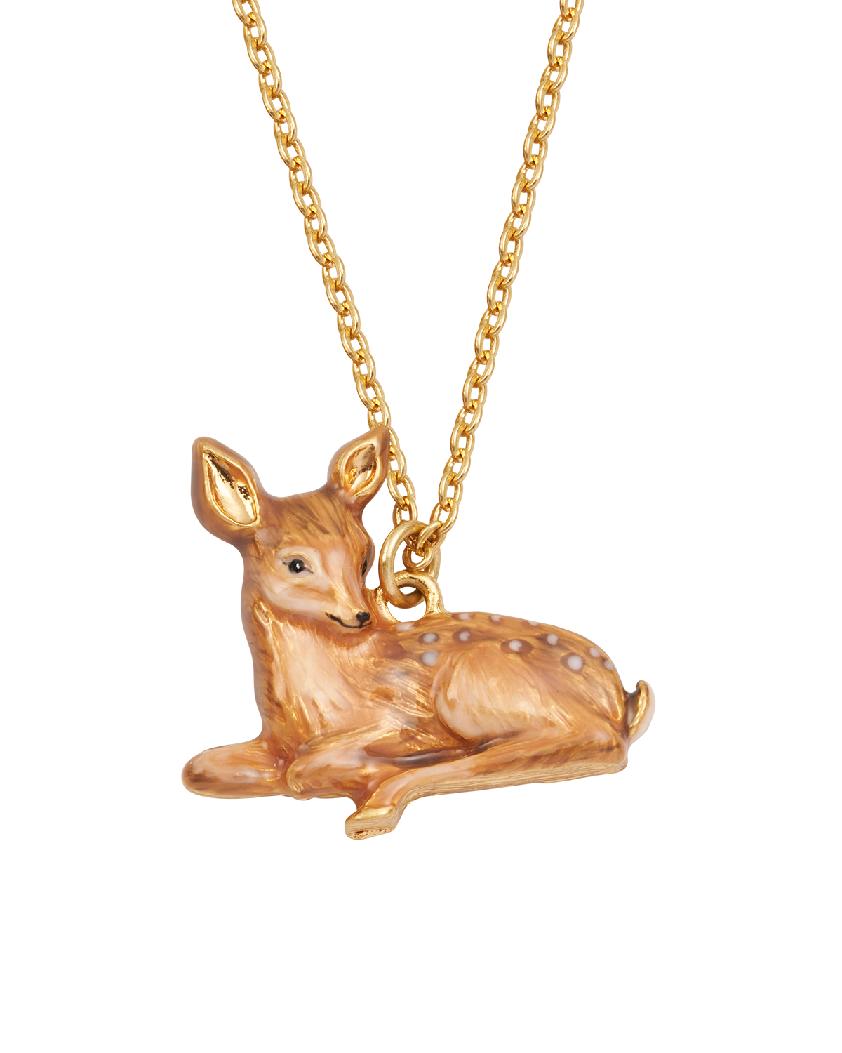 fable-england-gold-fawn-halskette-reh-vergoldet image 1