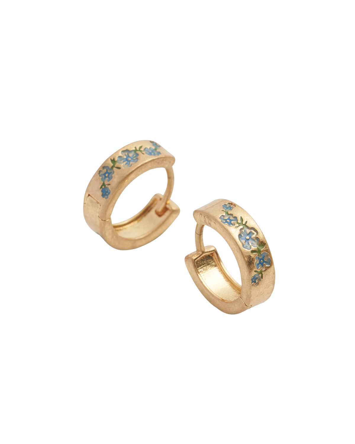fable-england-forget-me-not-mini-creolen-gold image 1