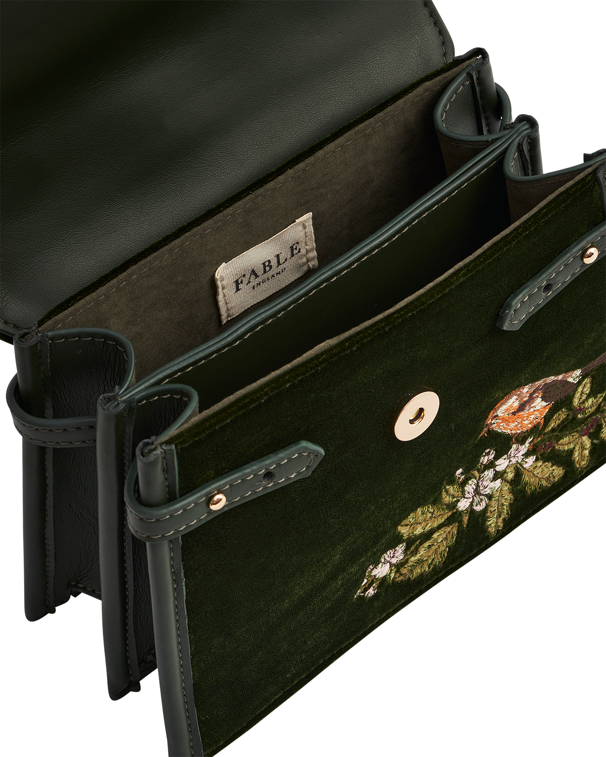 fable-england-eliza-wren-handtasche-gr-n-samt-stickerei image 8