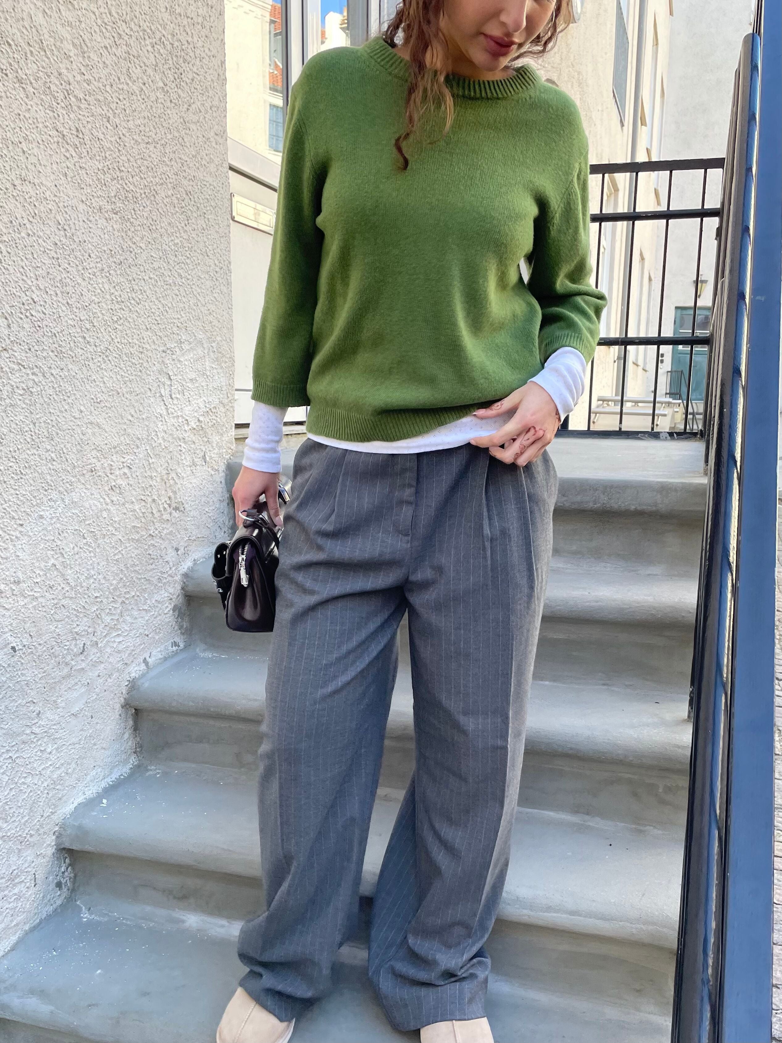 basic-apparel-cady-3-4-sleeve-pullover-mayfly-wollmix image 6