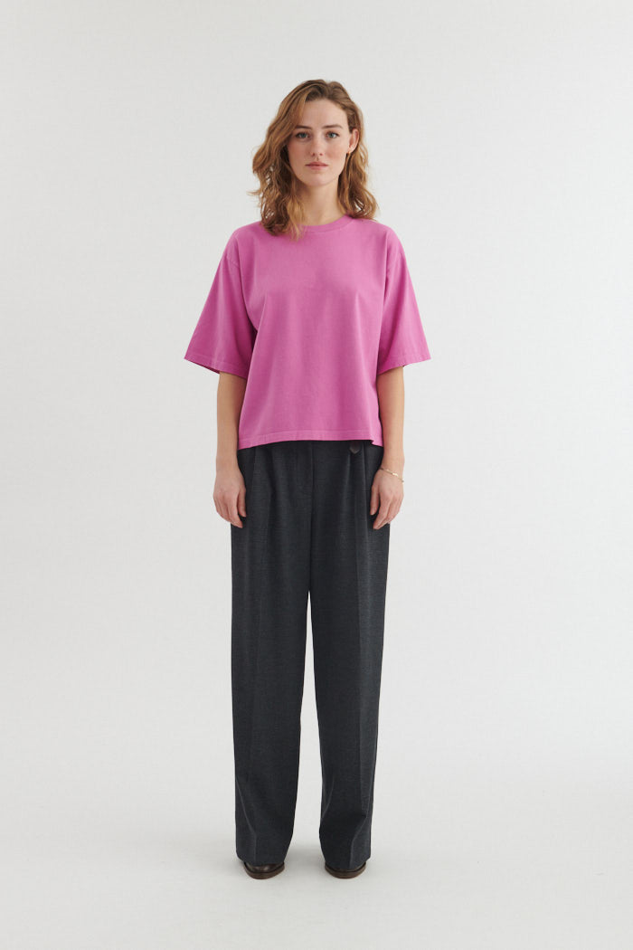 basic-apparel-boni-ss-t-shirt-purple-orchid-bio-baumwolle image 4
