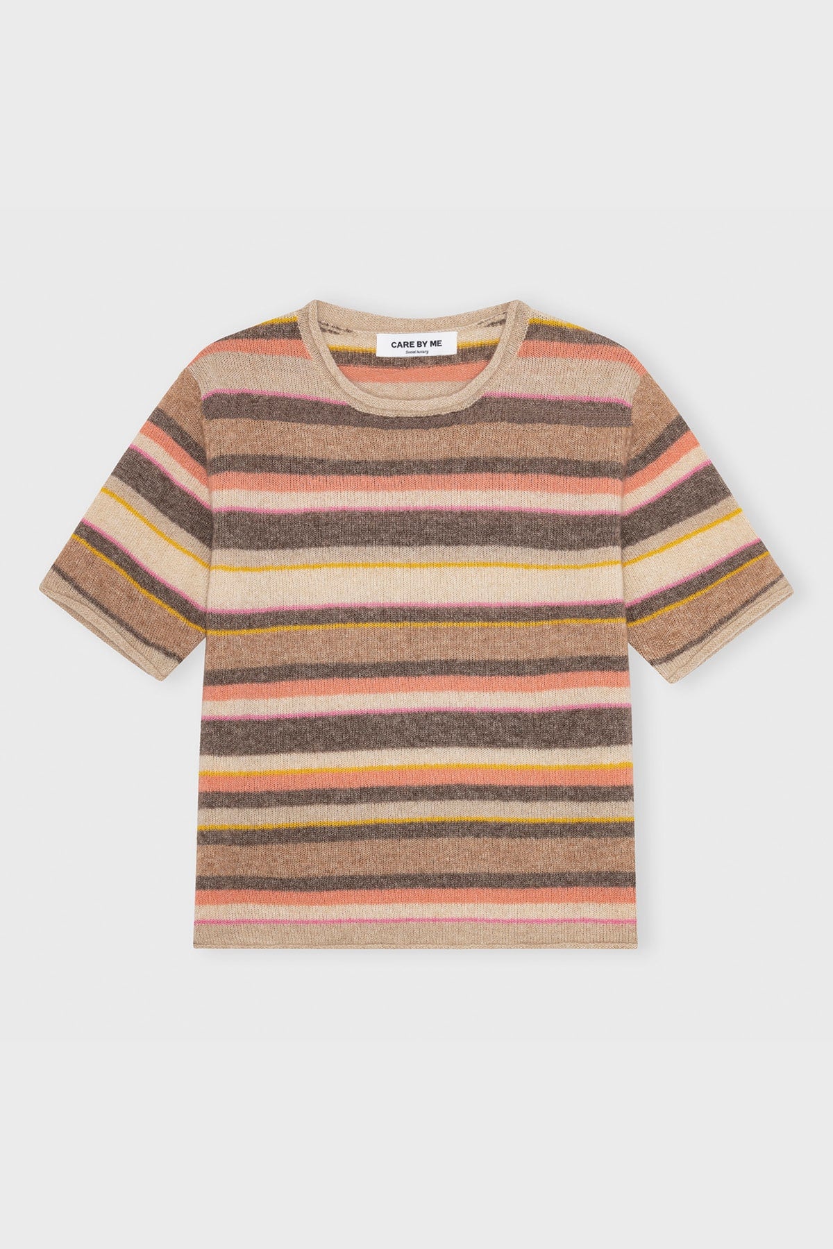 care-by-me-melanie-t-shirt-strickshirt-earth-kaschmir-seide-streifen image 4