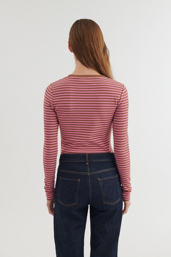 basic-apparel-ludmilla-ls-tee-langarmshirt-cashmere-rose-bio image 3