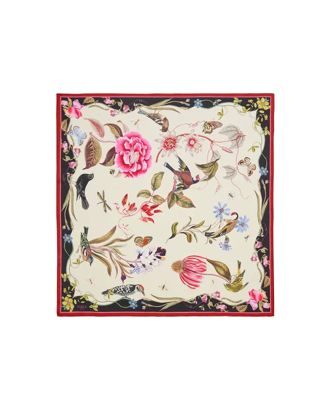 fable-england-wonderland-tuch-quadratisch-ivory image 1
