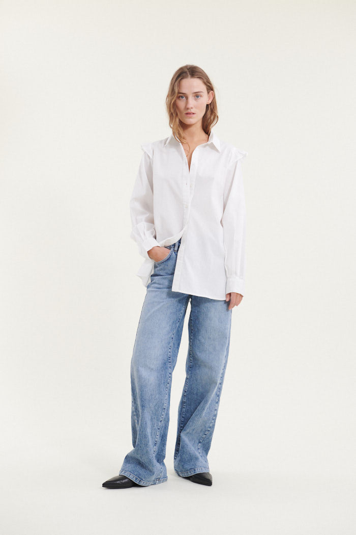 basic-apparel-milly-shirt-bluse-bright-white-bio-baumwolle image 5