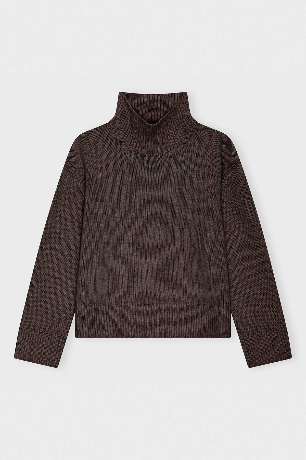 care-by-me-maria-rollkragenpullover-kaschmir-braun image 5