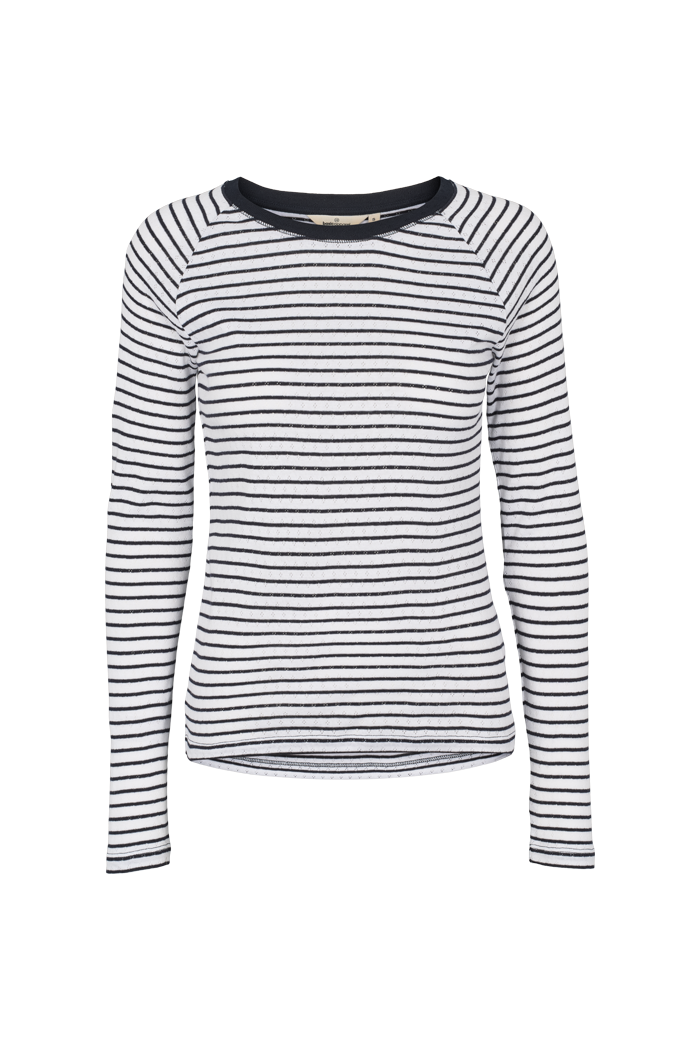 basic-apparel-arense-ls-tee-langarmshirt-wei-blau-streifen image 6