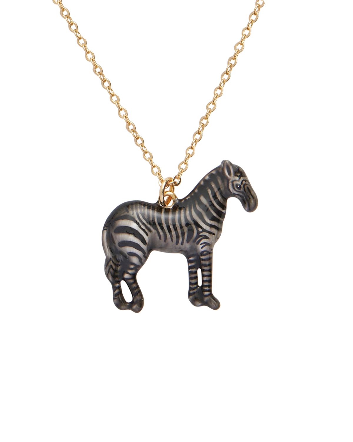 fable-england-zebra-halskette-emaille-anh-nger image 1