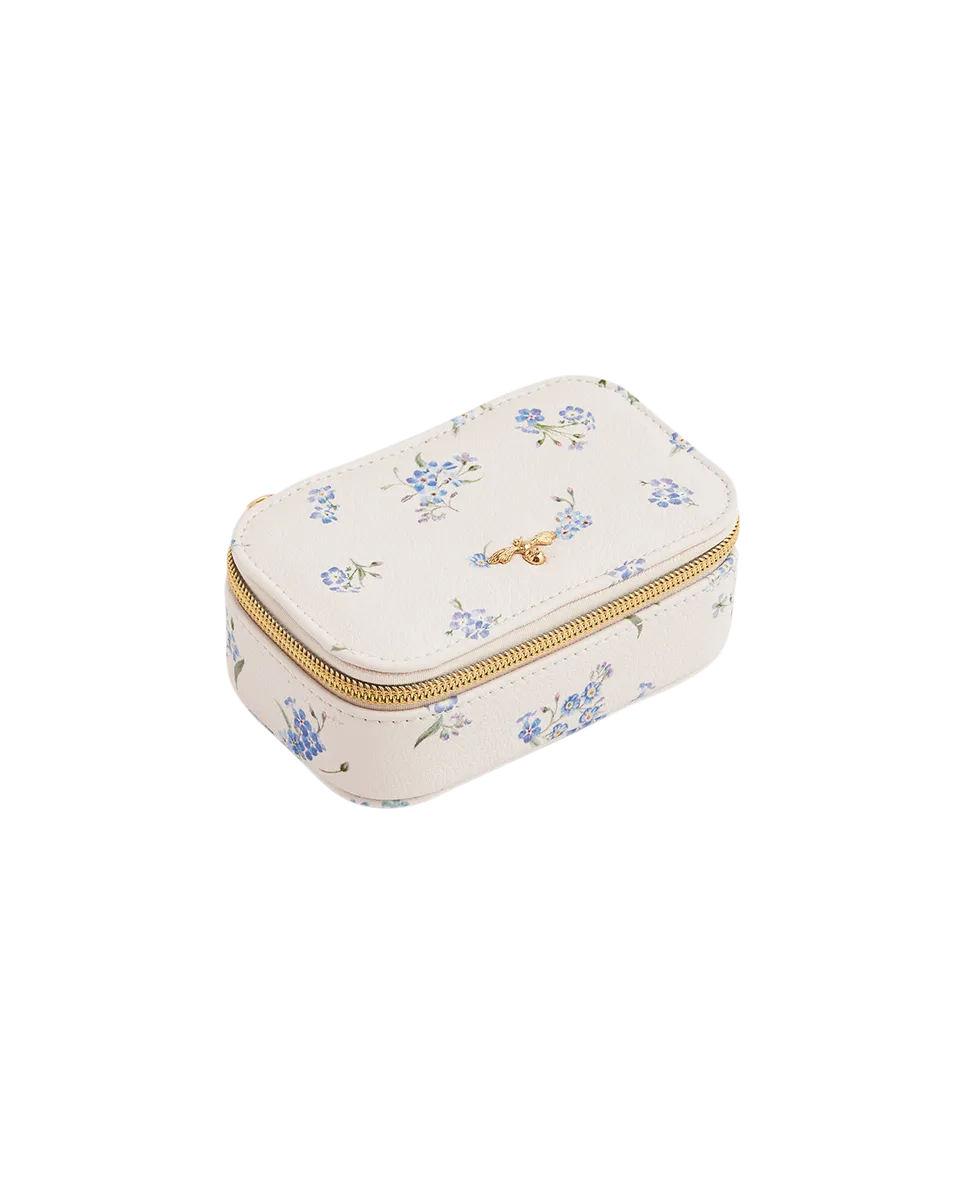 fable-england-accessories-floral-schmuckk-stchen-creme-klein image 1