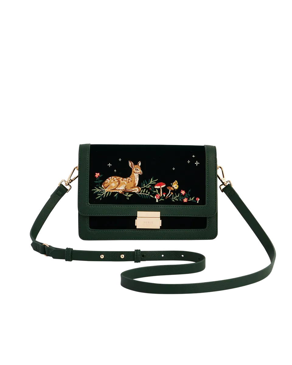 fable-england-green-fawn-crossbody-umh-ngetasche-gr-n-stickerei image 1