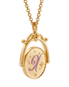 fable-england-x-initial-xeranthemum-halskette-gold image 7
