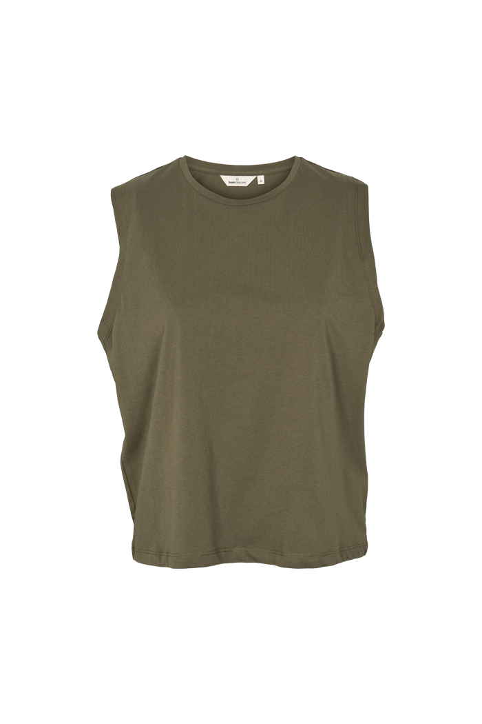 basic-apparel-raja-tank-top-army-bio-baumwolle image 5