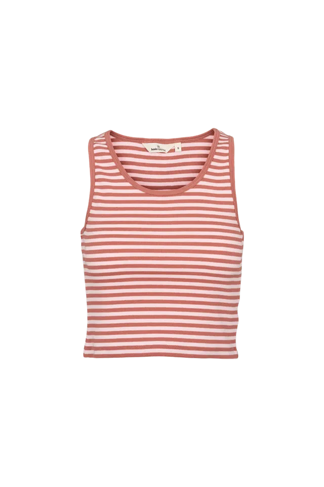 basic-apparel-ludmilla-stripe-crop-tank-top-cedar-bio image 1
